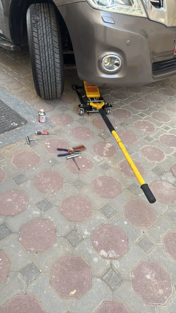 Mobile Puncture Repair in Sharjah